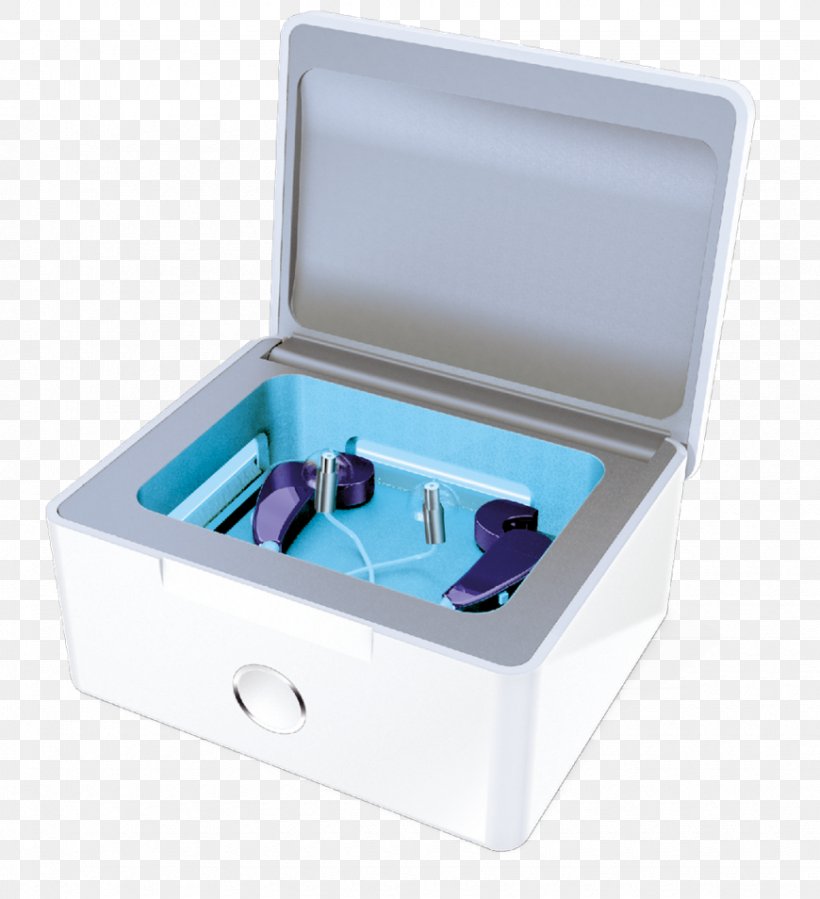PerfectDry LUX Automatic Hearing Aid UV-C Disinfecting And Cleaning System By Quest Disinfectants Audiology, PNG, 870x954px, Hearing Aid, Audiology, Box, Cleaning, Cochlea Download Free