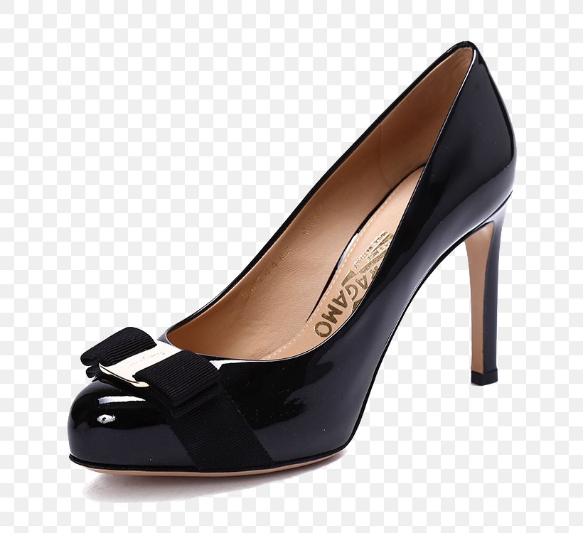 Shoe Salvatore Ferragamo S.p.A. High-heeled Footwear, PNG, 750x750px, Shoe, Basic Pump, Black, Brown, Buckle Download Free