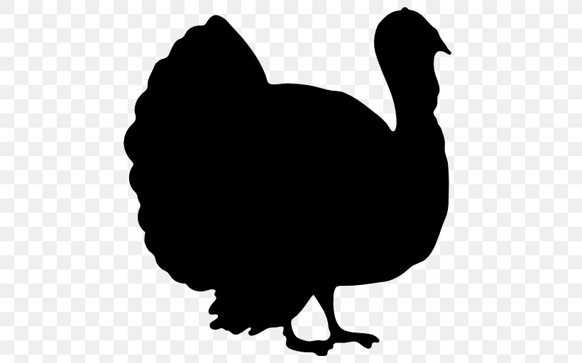 Turkey Thanksgiving, PNG, 512x512px, Silhouette, Beak, Bird, Duck, Ducks Geese And Swans Download Free