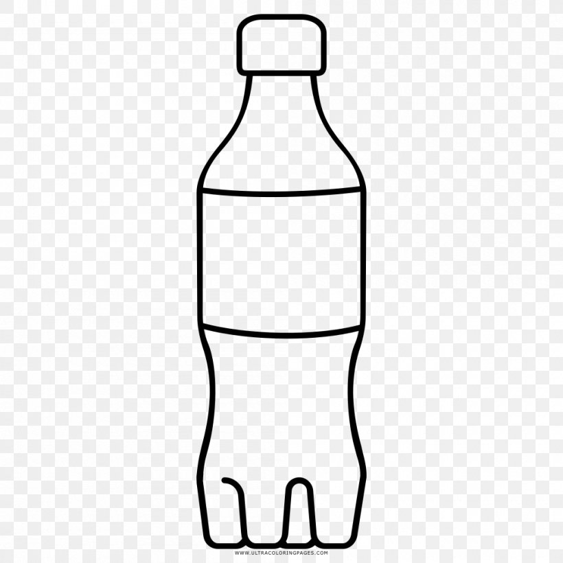 Water Bottles Line Art Coloring Book Clip Art, PNG, 1000x1000px, Water Bottles, Ausmalbild, Black And White, Bottle, Coloring Book Download Free