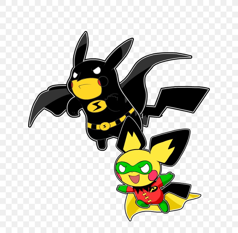 Pokémon X And Y Pichu Pokémon GO, PNG, 640x800px, Pichu, Art, Bat, Batman, Batman Robin Download Free