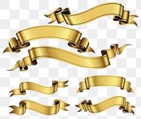 Gold Banner Ribbon Clip Art, PNG, 6098x1639px, Gold, Banner, Free ...