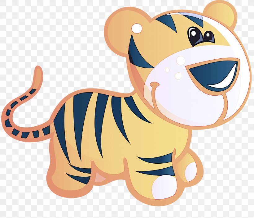 animated tiger toy