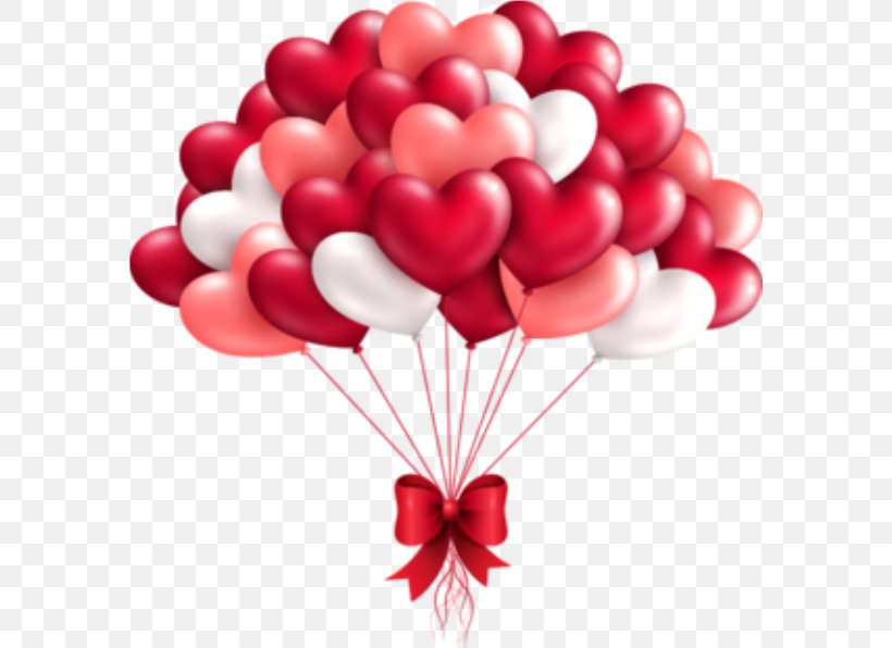 Clip Art Heart Balloon Valentine's Day Birthday, PNG, 582x596px, Heart, Balloon, Birthday, Gift, Love Download Free
