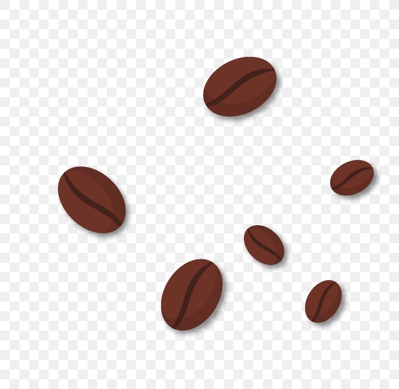 Coffee Bean Vecteur, PNG, 800x800px, Coffee, Brown, Caryopsis, Coffee Bean, Cookie Download Free