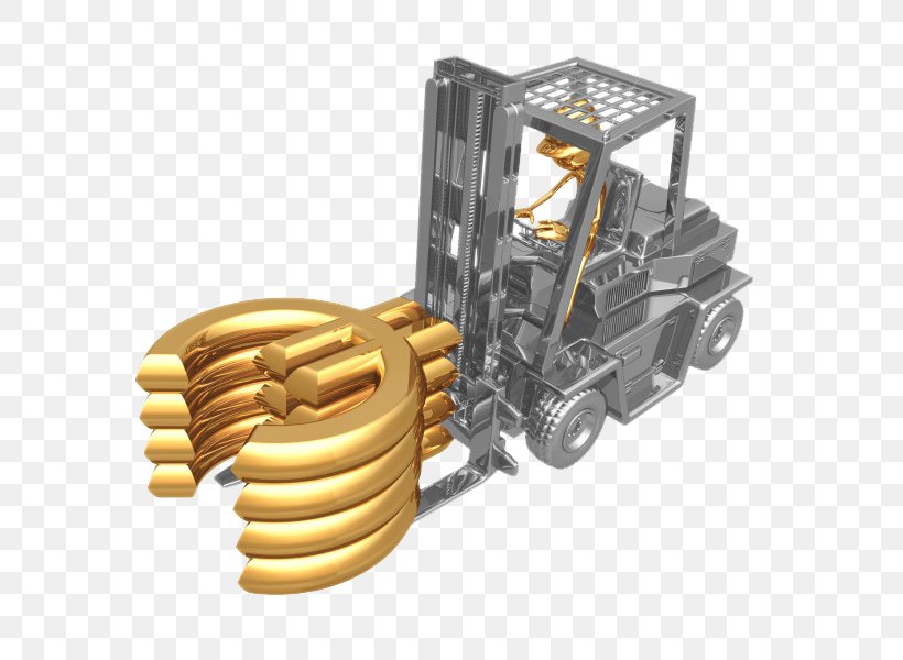 Forklift Photography 3D Computer Graphics Illustration, PNG, 600x600px, 3d Computer Graphics, Forklift, Albom, Machine, Money Download Free