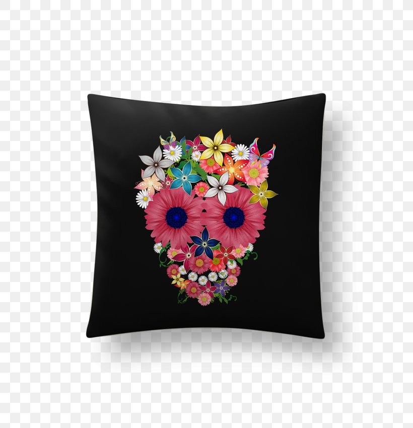 IPhone 5 IPhone 6 Plus Skull IPad Samsung Galaxy, PNG, 690x850px, Iphone 5, Apple, Apple Earbuds, Cushion, Floral Design Download Free