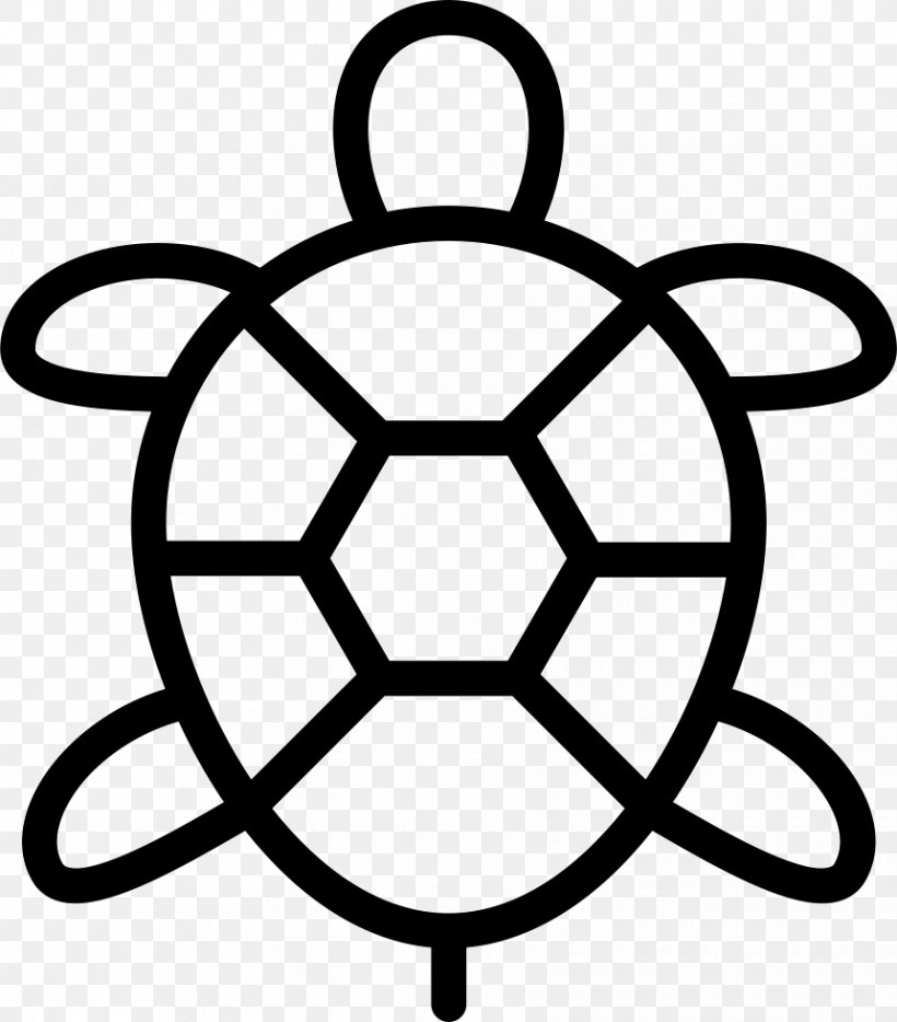 Turtle Vector Graphics Reptile, PNG, 860x980px, Turtle, Area, Black, Black And White, Icons8 Download Free