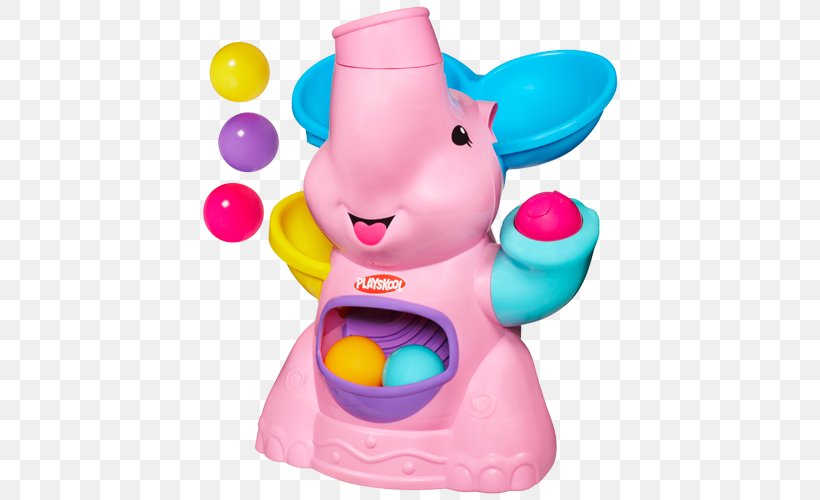 Amazon.com Playskool Toy Elefun Pink, PNG, 500x500px, Amazoncom, Baby Toys, Child, Elefun, Elephantidae Download Free