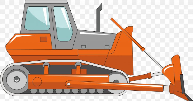 Bulldozer Architectural Engineering Euclidean Vector Heavy Equipment, PNG, 3085x1612px, Heavy Machinery, Architectural Engineering, Bulldozer, Construction Equipment, Engineering Download Free