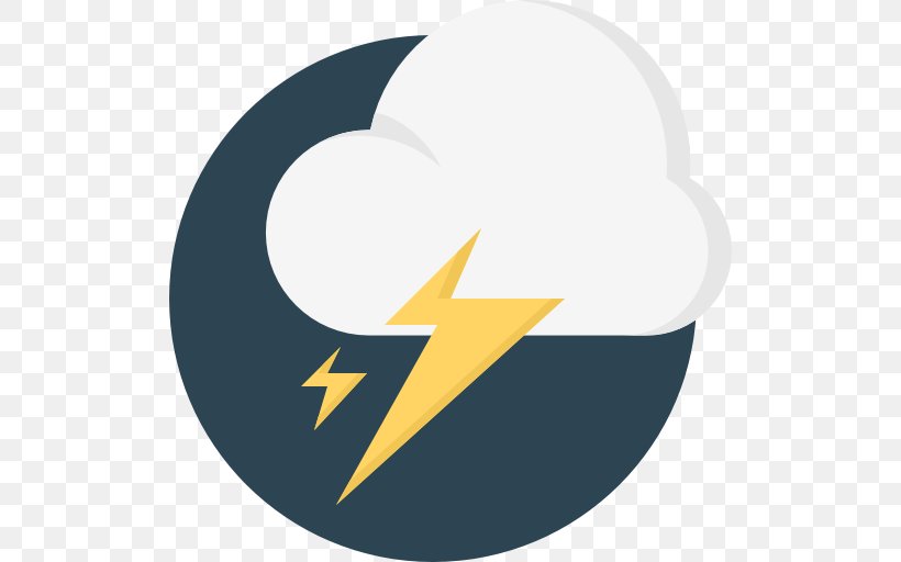 Thunderstorm, PNG, 512x512px, Thunder, Brand, Cloud, Lightning, Logo Download Free