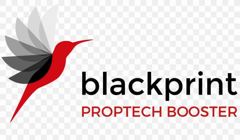 Hummingbird Logo Blackprint PropTech Booster Font Brand, PNG, 960x560px, Hummingbird, Advertising, Beak, Bird, Brand Download Free