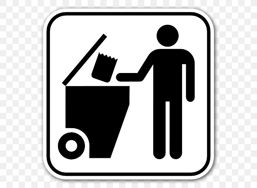 Rubbish Bins & Waste Paper Baskets Waste Management Hazardous Waste Clip Art, PNG, 600x600px, Waste, Area, Black And White, Brand, Electronic Waste Download Free