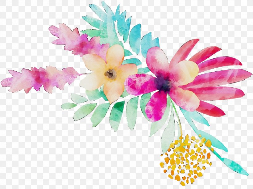 Artificial Flower, PNG, 1413x1055px, Watercolor, Artificial Flower, Cut Flowers, Flower, Paint Download Free