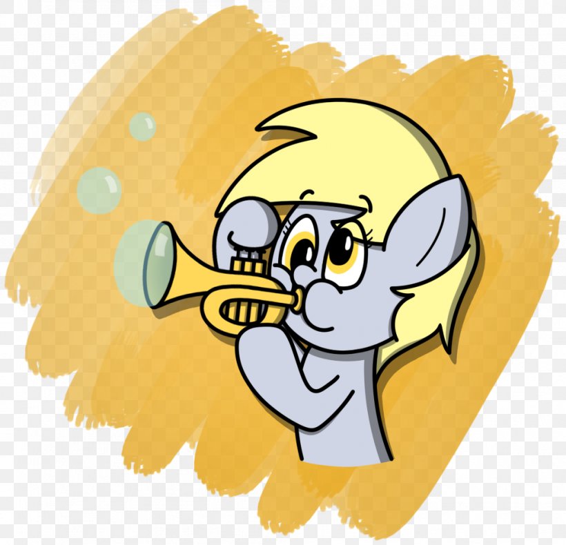 Derpy Hooves Pony Illustration Trumpet Character, PNG, 997x961px, Derpy Hooves, Carnivores, Cartoon, Character, Fiction Download Free