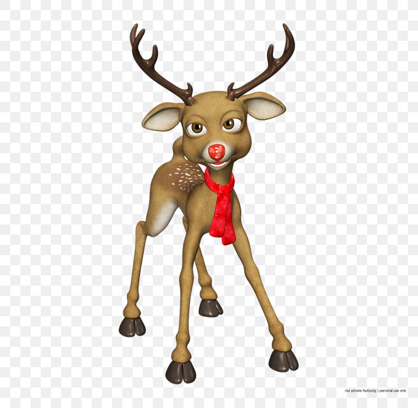 Rudolph Reindeer Santa Claus Christmas, PNG, 800x800px, Rudolph, Antler, Cartoon, Christmas, Christmas Ornament Download Free