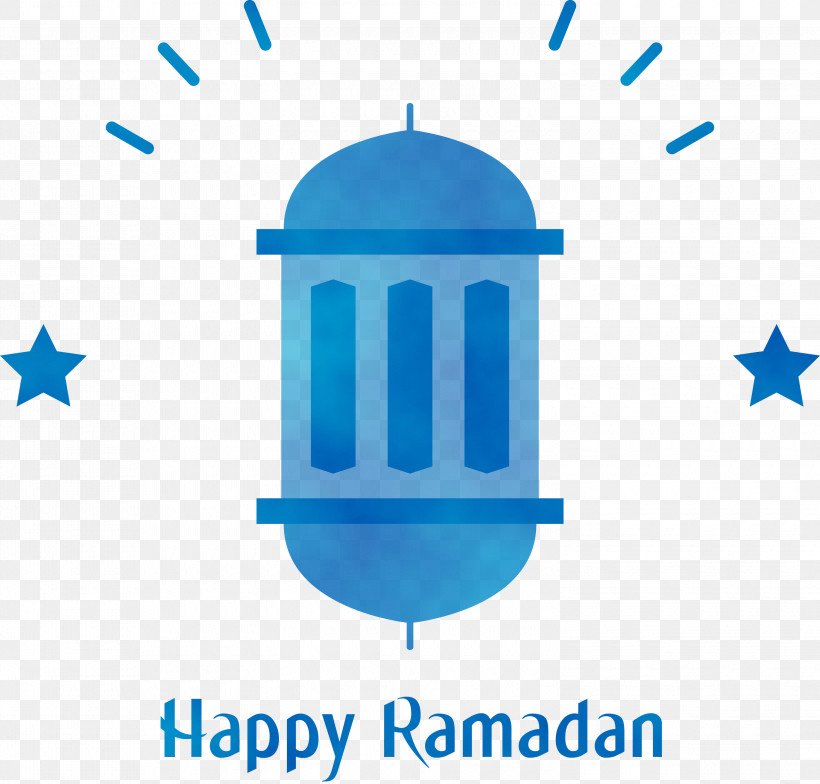 Blue Logo, PNG, 3000x2871px, Ramadan Mubarak, Blue, Logo, Paint, Ramadan Kareem Download Free