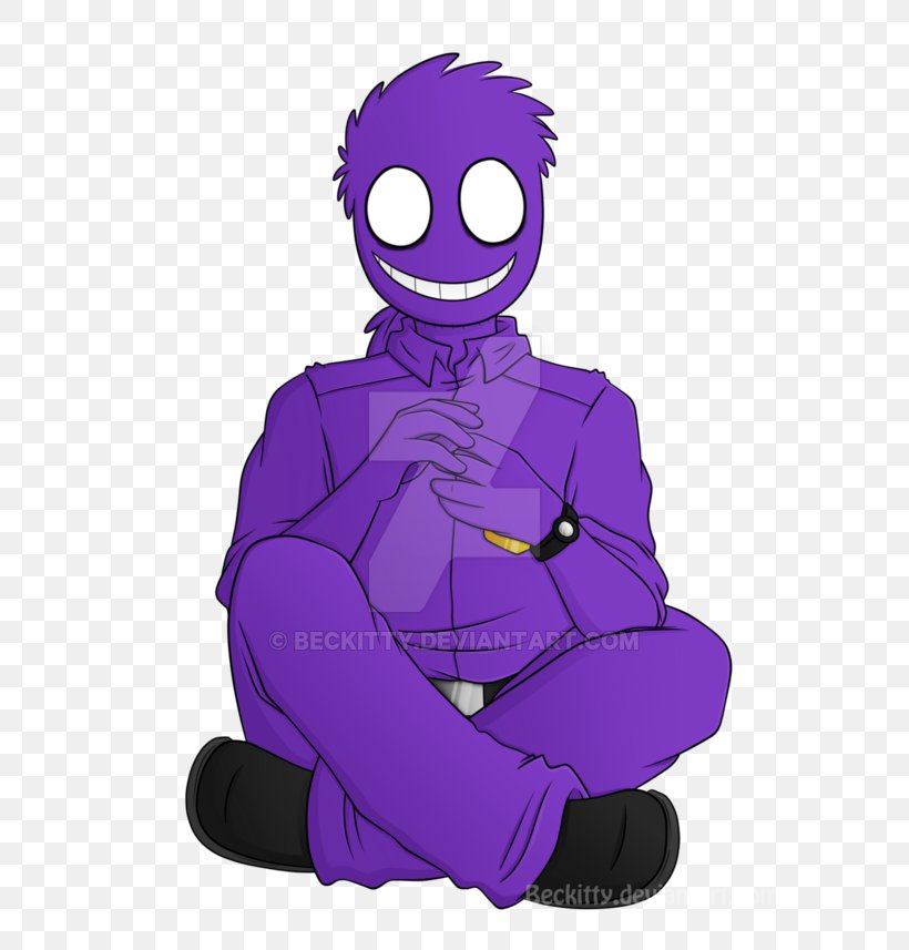 Five Nights At Freddy's Purple Man Character Fan Art, PNG, 600x857px, Watercolor, Cartoon, Flower, Frame, Heart Download Free