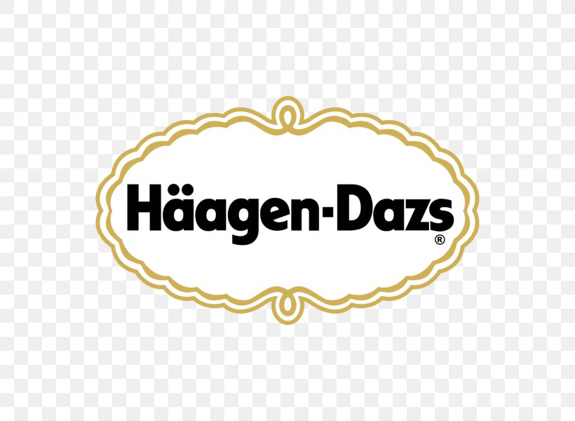 Häagen-Dazs Ice Cream Nestlé Frozen Yogurt Logo, PNG, 800x600px, Haagendazs, Brand, Food, Frozen Yogurt, Gold Download Free