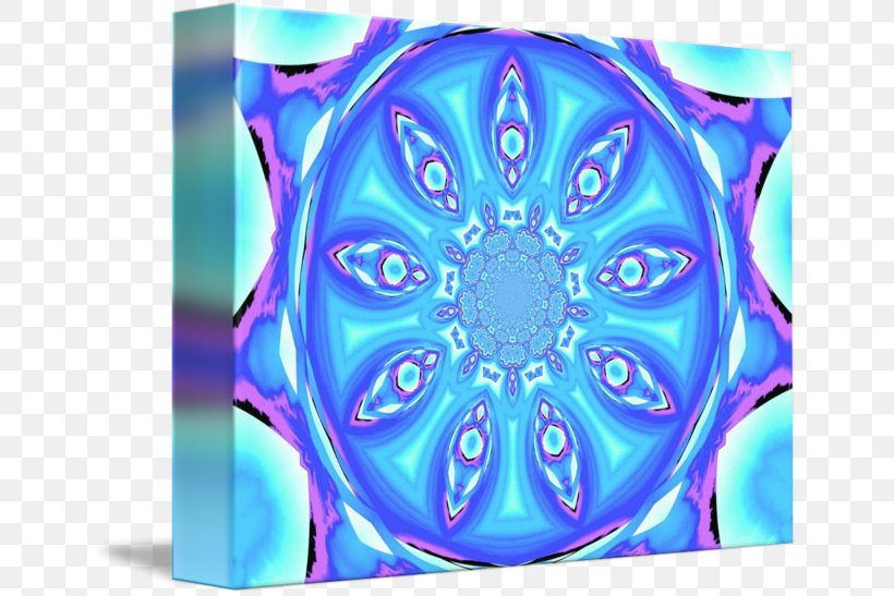 Kaleidoscope Symmetry Pattern, PNG, 650x547px, Kaleidoscope, Aqua, Azure, Blue, Cobalt Blue Download Free