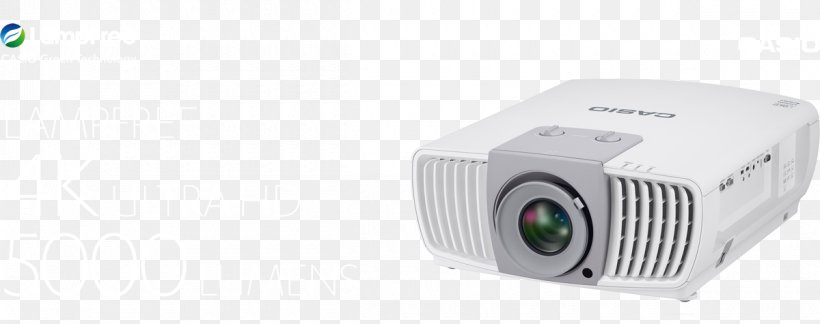 Multimedia Projectors Casio XJ-L8300HN Digital Light Processing 4K Resolution, PNG, 1200x475px, 4k Resolution, Multimedia Projectors, Brightness, Casio, Casio Ecolite Core Xjv2 Download Free