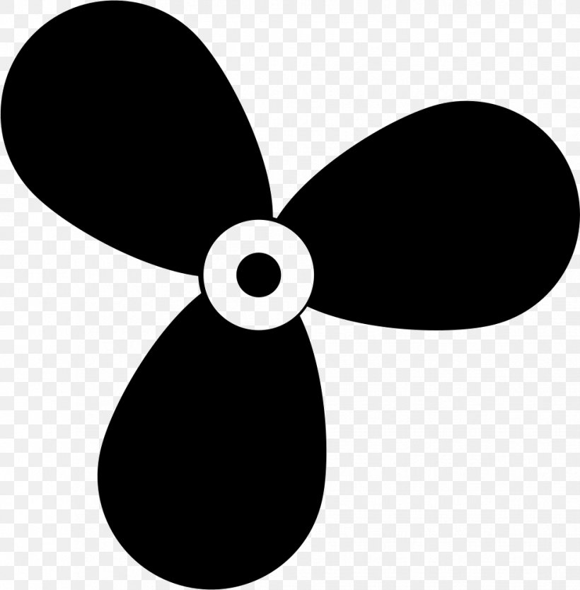 Propeller Download, PNG, 981x998px, Propeller, Black And White, Boat Propeller, Cdr, Gratis Download Free