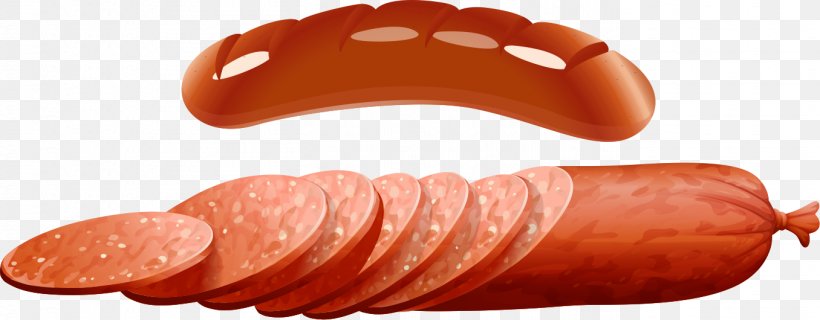 Breakfast Sausage Salami Ham Bacon, PNG, 1356x530px, Watercolor, Cartoon, Flower, Frame, Heart Download Free