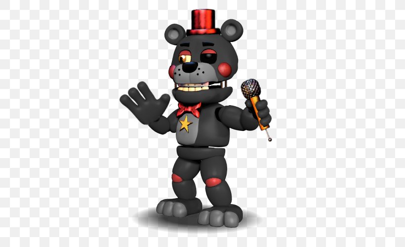 Five Nights At Freddy's 2 FNaF World Five Nights At Freddy's: Sister Location Freddy Fazbear's Pizzeria Simulator, PNG, 500x500px, Fnaf World, Adventure Time, Animatronics, Fictional Character, Figurine Download Free