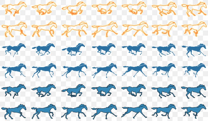 Horse Sprite Pixel Art Animation, PNG, 1568x912px, Horse, Animal, Animal Migration, Animation, Area Download Free