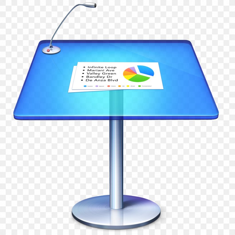 Keynote IWork MacOS Presentation, PNG, 1024x1024px, Keynote, Apple, Computer Monitor, Computer Monitor Accessory, Display Device Download Free