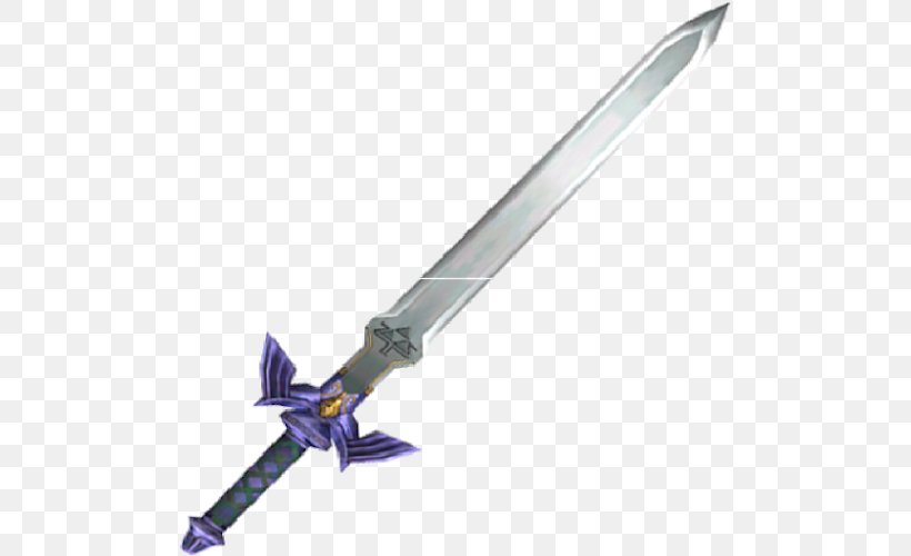 Minecraft Master Sword The Legend Of Zelda: Ocarina Of Time Donkey Kong, PNG, 500x500px, Minecraft, Blade, Cold Weapon, Dagger, Donkey Kong Download Free