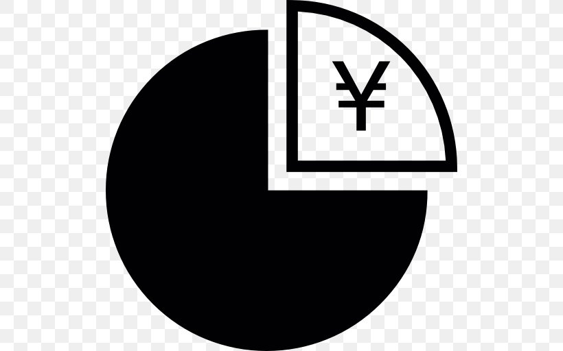 Chart Symbol Euro Sign Yen Sign Dollar Sign, PNG, 512x512px, Chart, Area, Black, Black And White, Brand Download Free