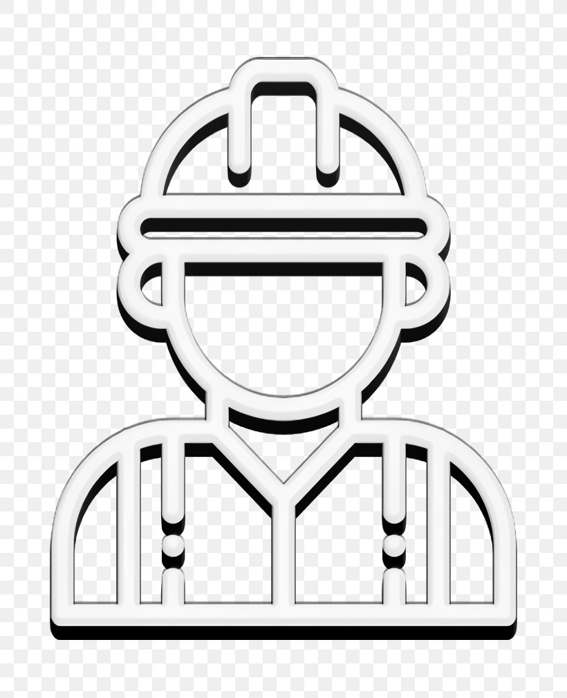 Engineering Icon Worker Icon, PNG, 812x1010px, Engineering Icon, Coloring Book, Line Art, Sticker, Worker Icon Download Free