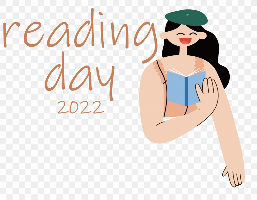 Reading Day, PNG, 3000x2341px, Reading Day, Cartoon, Happiness, Hm, Logo Download Free