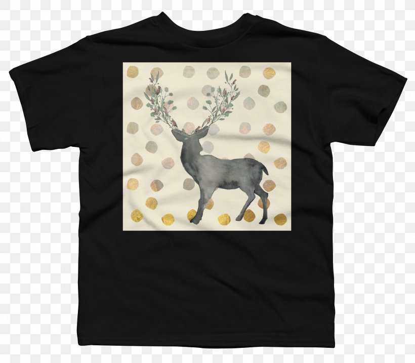 T-shirt Reindeer Bluza Sleeve Font, PNG, 1800x1575px, Tshirt, Black, Bluza, Brand, Clothing Download Free