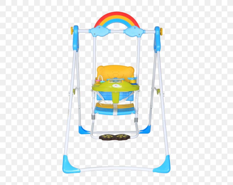 Yellow Blue Playground Baby Walker Swing, PNG, 585x650px, Yellow, Baby Products, Baby Walker, Blue, Color Download Free