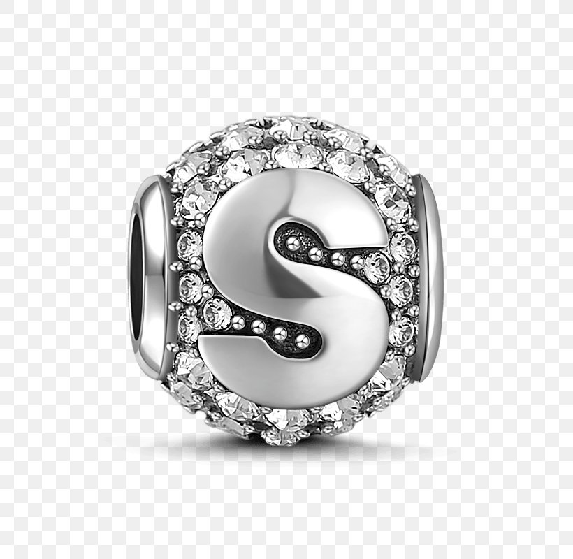 Charm Bracelet Silver Jewellery Charms & Pendants, PNG, 800x800px, Charm Bracelet, Alphabet, Bead, Bijou, Birthstone Download Free
