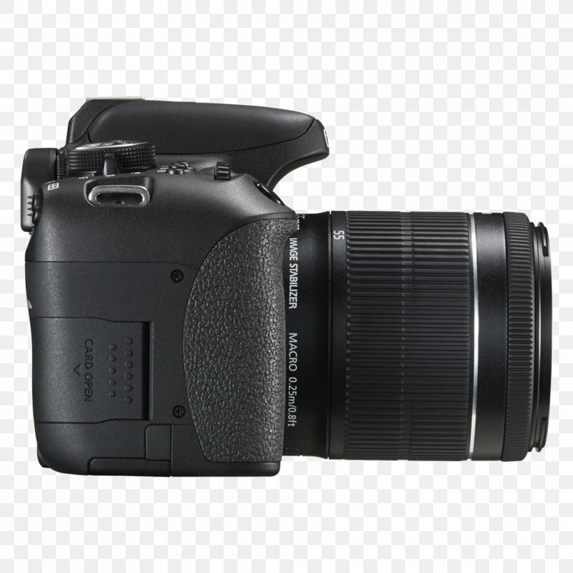 Canon EOS 750D Canon EF-S Lens Mount Canon EF Lens Mount Canon EF-S 18–135mm Lens Canon EF-S 18–55mm Lens, PNG, 1000x1000px, Canon Eos 750d, Camera, Camera Accessory, Camera Lens, Cameras Optics Download Free