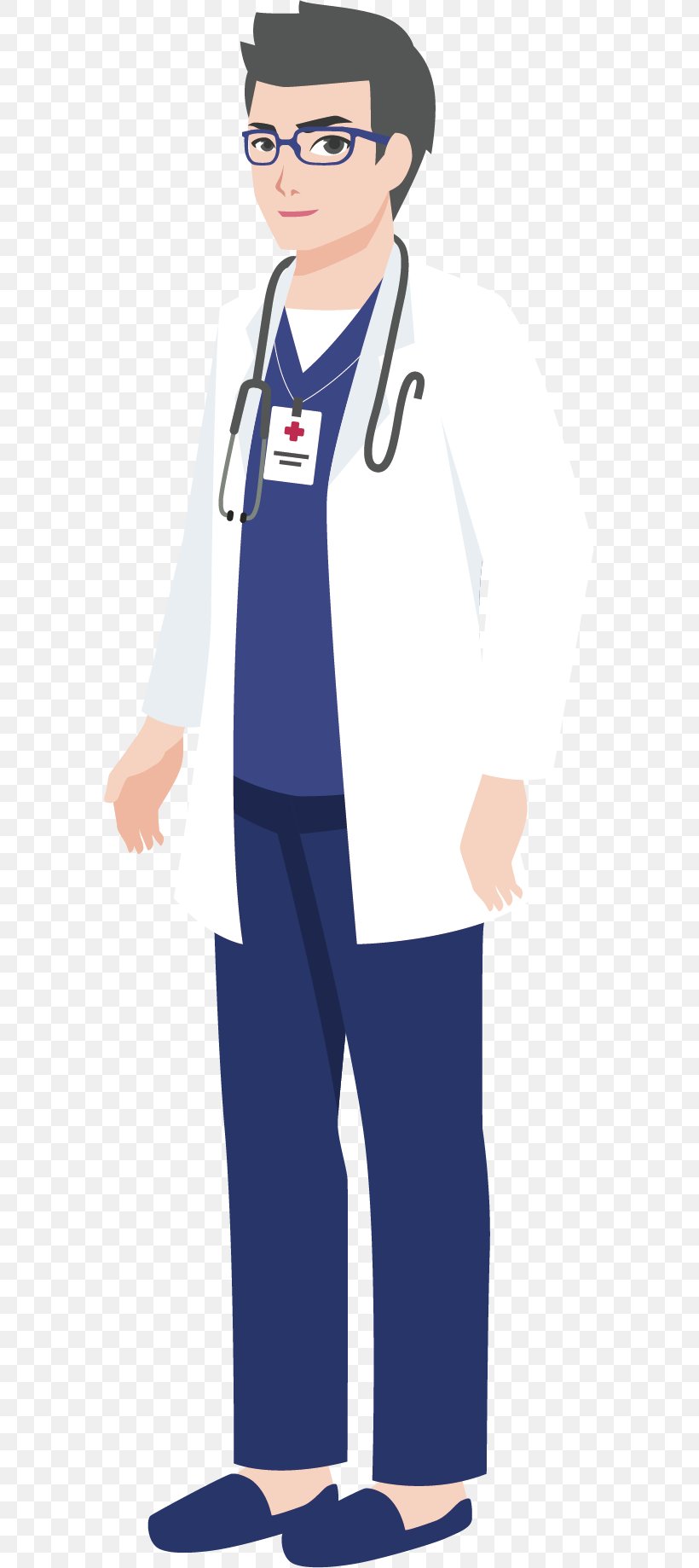 Cartoon Physician Illustration, PNG, 575x1838px, Cartoon, Animation, Attending Physician, Avatar, Cool Download Free