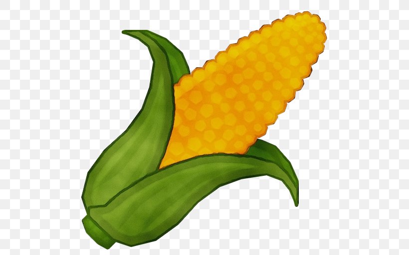 Leaf Watercolor, PNG, 512x512px, Watercolor, Cereal, Corn, Corn Flakes, Corn On The Cob Download Free