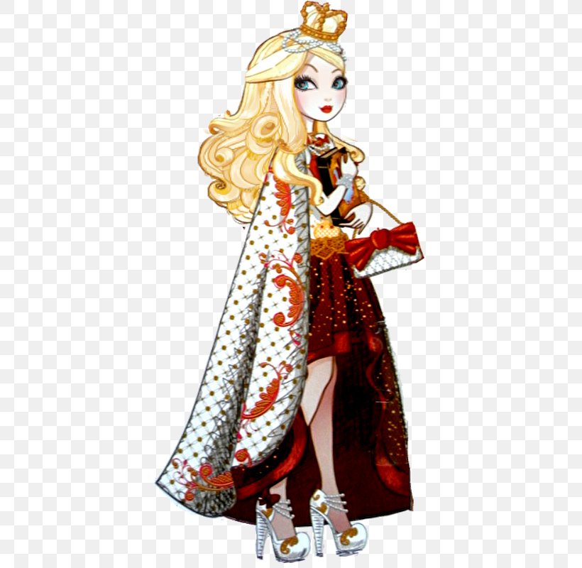 Queen Ever After High Legacy Day Apple White Doll Ever After High Legacy Day Apple White Doll Monster High, PNG, 400x800px, Watercolor, Cartoon, Flower, Frame, Heart Download Free
