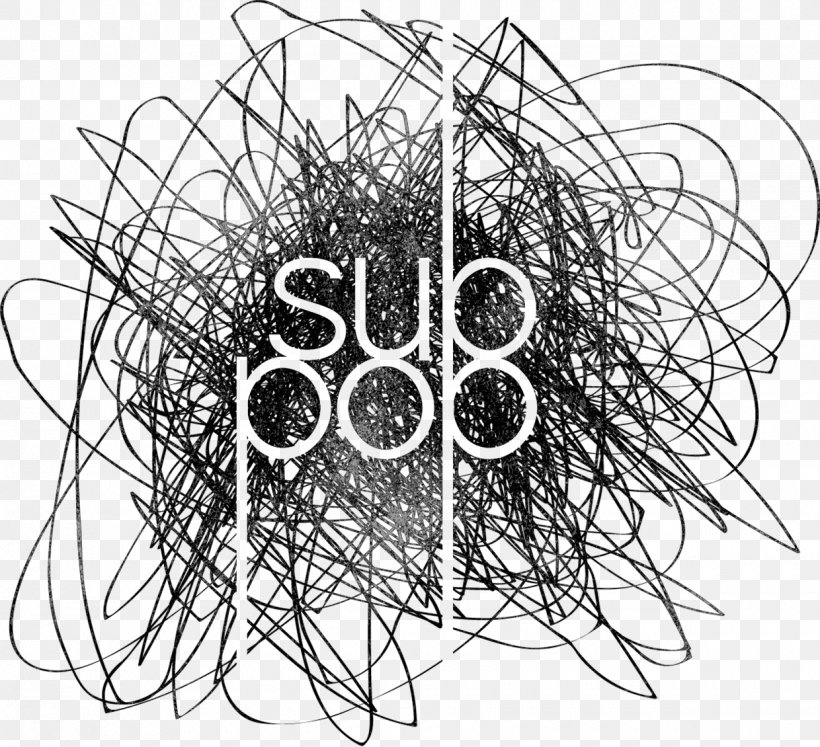 Sub Pop /m/02csf Logo Design Record Label, PNG, 1240x1130px, Sub Pop, Behance, Black And White, Branch, Drawing Download Free