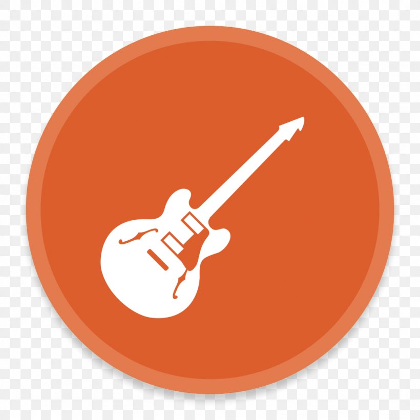 Orange Guitar Accessory Clip Art, PNG, 1024x1024px, Garageband, Apple, Button, Guitar Accessory, Keynote Download Free