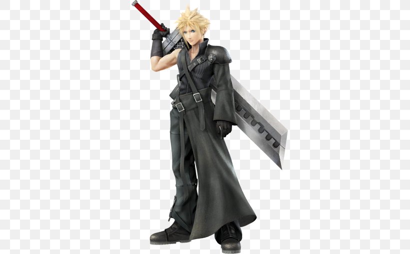 Super Smash Bros. For Nintendo 3DS And Wii U Cloud Strife Final Fantasy VII Final Fantasy XV, PNG, 509x509px, Cloud Strife, Action Figure, Aerith Gainsborough, Figurine, Final Fantasy Download Free