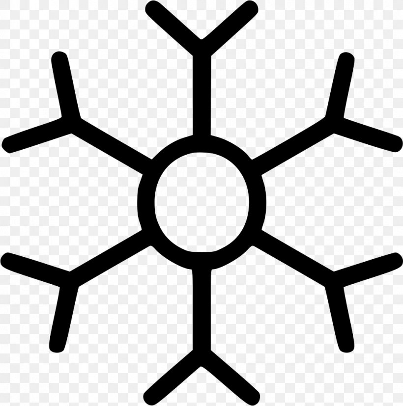 Ice And Snow Numbers, PNG, 981x990px, Symbol, Black And White, Royaltyfree, Snowflake, Symmetry Download Free