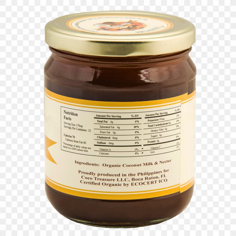 Chutney Coconut Jam Fruit Preserves Dietary Fiber, PNG, 1000x1000px, Chutney, Calorie, Coconut, Coconut Jam, Coconut Oil Download Free