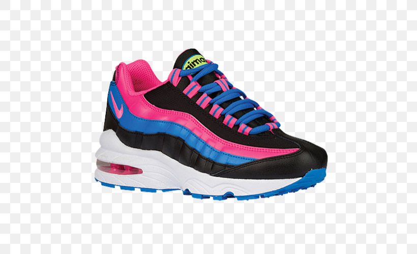 Nike Air Max'95 LE Girls' Shoe Nike Air Max 95 Girls Sports Shoes, PNG, 500x500px, Sports Shoes, Aqua, Athletic Shoe, Basketball Shoe, Clothing Download Free