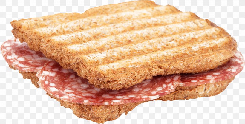 Sausage Toast Bacon Sandwich Breakfast Sandwich, PNG, 2337x1187px, Hamburger, American Food, Bacon Sandwich, Bread, Breakfast Sandwich Download Free