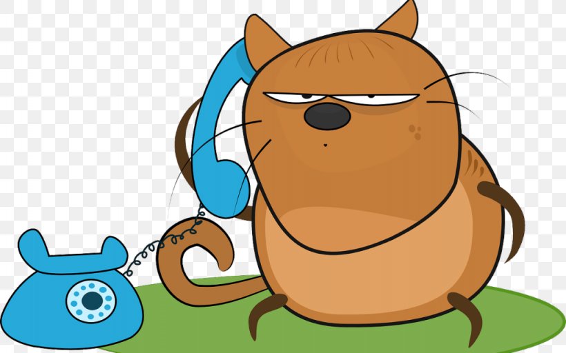 Telephone Call Clip Art, PNG, 1024x640px, Telephone, Carnivoran, Cartoon, Cat, Cat Like Mammal Download Free