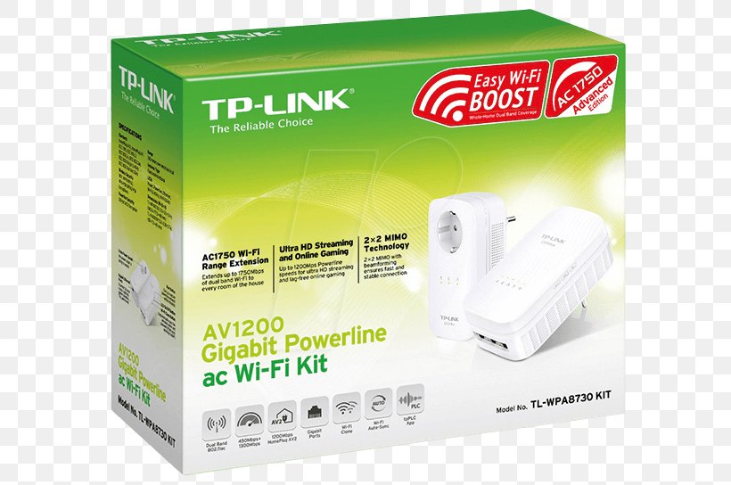 TP-Link Power-line Communication Wireless Repeater Router Wi-Fi, PNG, 600x544px, Tplink, Computer Network, Electronics, Gigabit, Homeplug Download Free